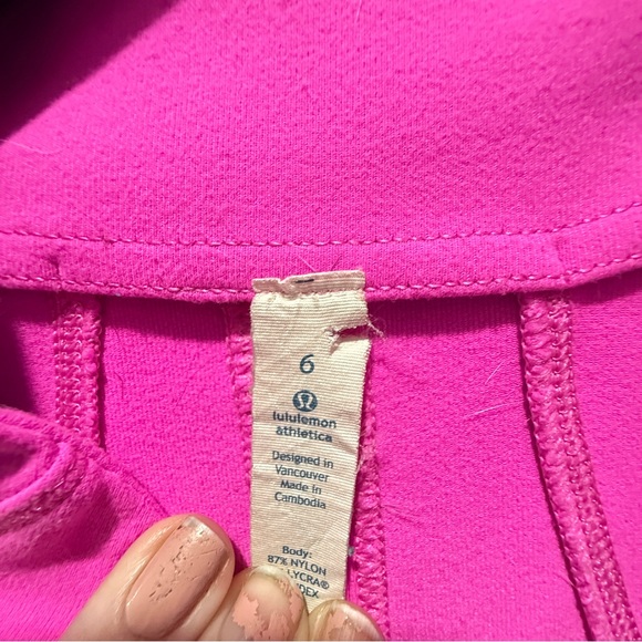Lululemon Forme Jacket - Raspberry Glo Light - Picture 8 of 8